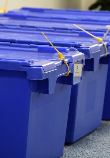 Blue Containers